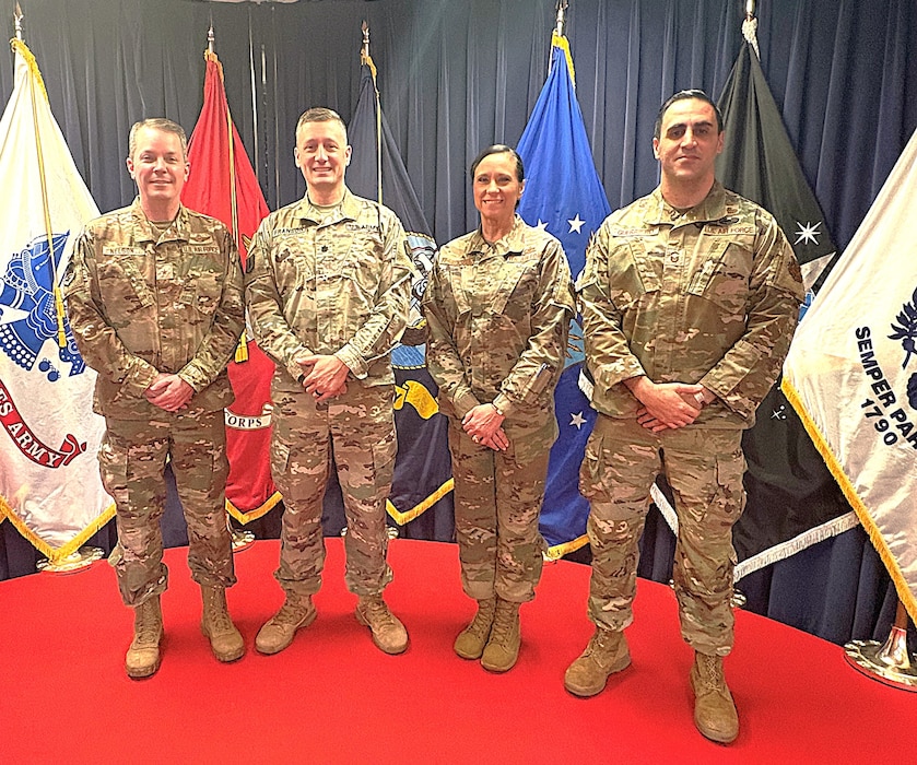 Photo of CC and CCC at AFROTC Commander Symposium
