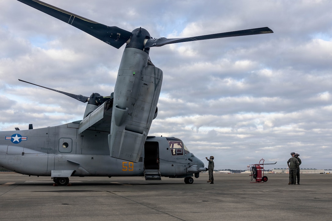 VMM-264's first flight following reactivation