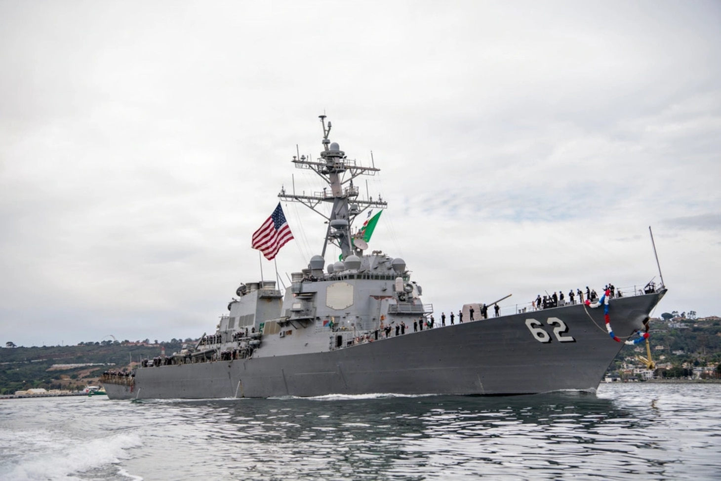 USS Fitzgerald Returns to Homeport Following Seven-Month Deployment
