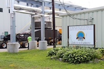 As part of the MARF Defueling Layup Availability (DLA) Project at the Kenneth A. Kesselring Site (KSO), West Milton, New York, Norfolk Naval Shipyard workers, Lucia Specialized Hauling of VA, Inc., New York State Police and other agencies partnered to transport a loaded spent fuel shipping container which will be sent to Idaho National Laboratory, Idaho Falls, Idaho for extensive testing.