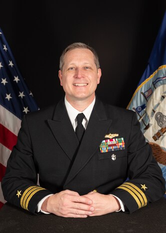 Cmdr. Jason S. Baker, Executive Officer, Naval Computer and Telecommunications Station (NCTS) Naples, Italy