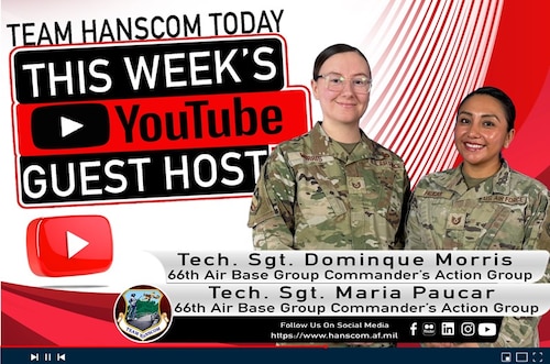 Graphic of Team Hanscom Today episode