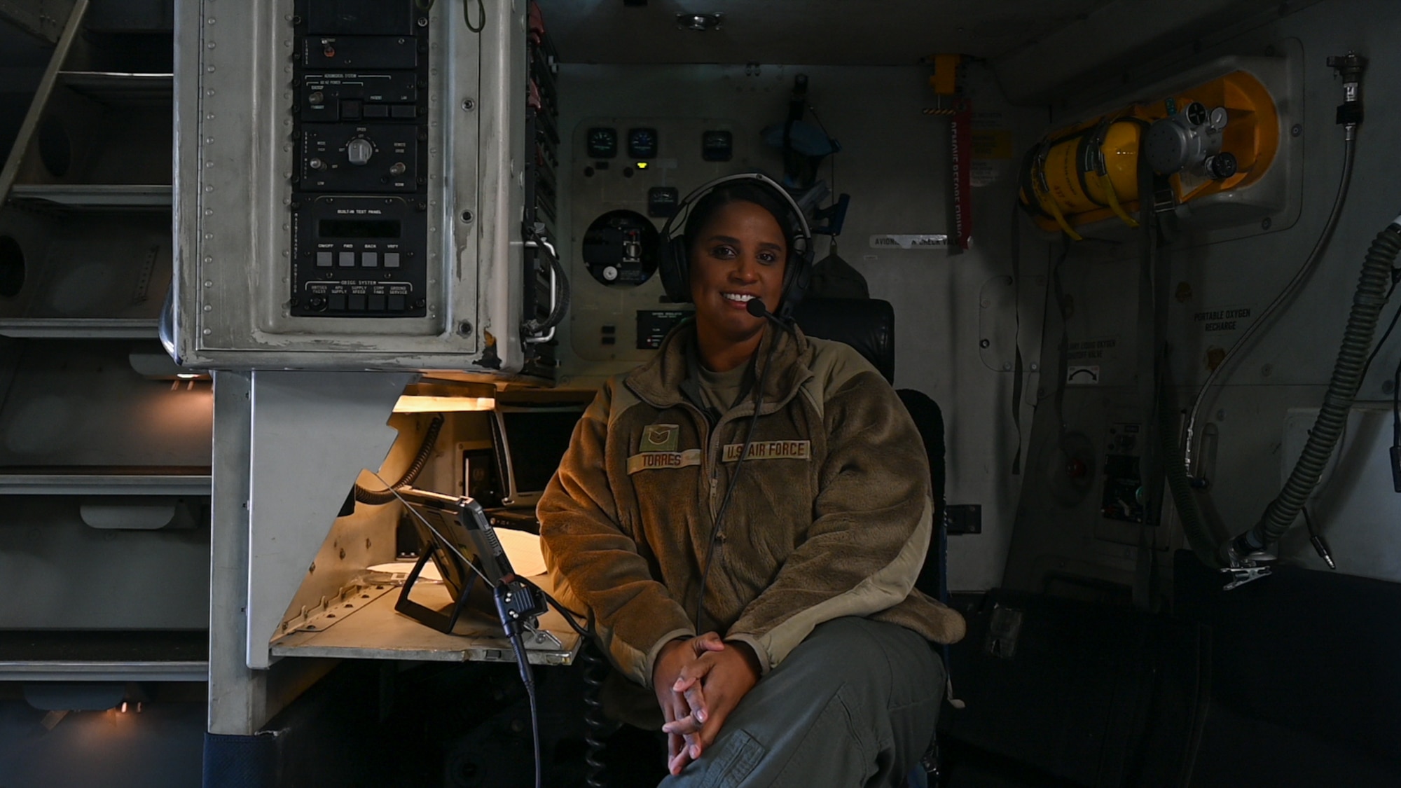 Tech. Sgt. Ada Torres poses for a photo.