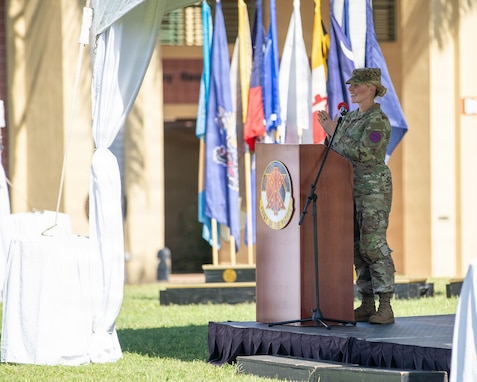 9th Mission Support Command holds assumption of responsibility ceremony