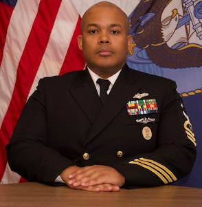 Master Chief Cryptologic Technician (Technical) (IW/SS/SW) Danielle L. Valetin, Senior Enlisted Leader, Naval Information Warfare Training Group (NIWTG)