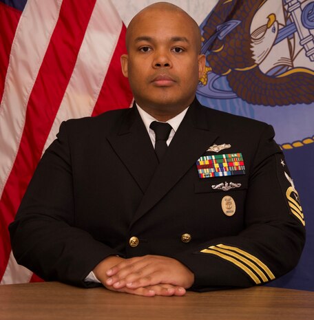 Master Chief Cryptologic Technician (Technical) (IW/SS/SW) Danielle L. Valetin, Senior Enlisted Leader, Naval Information Warfare Training Group (NIWTG)