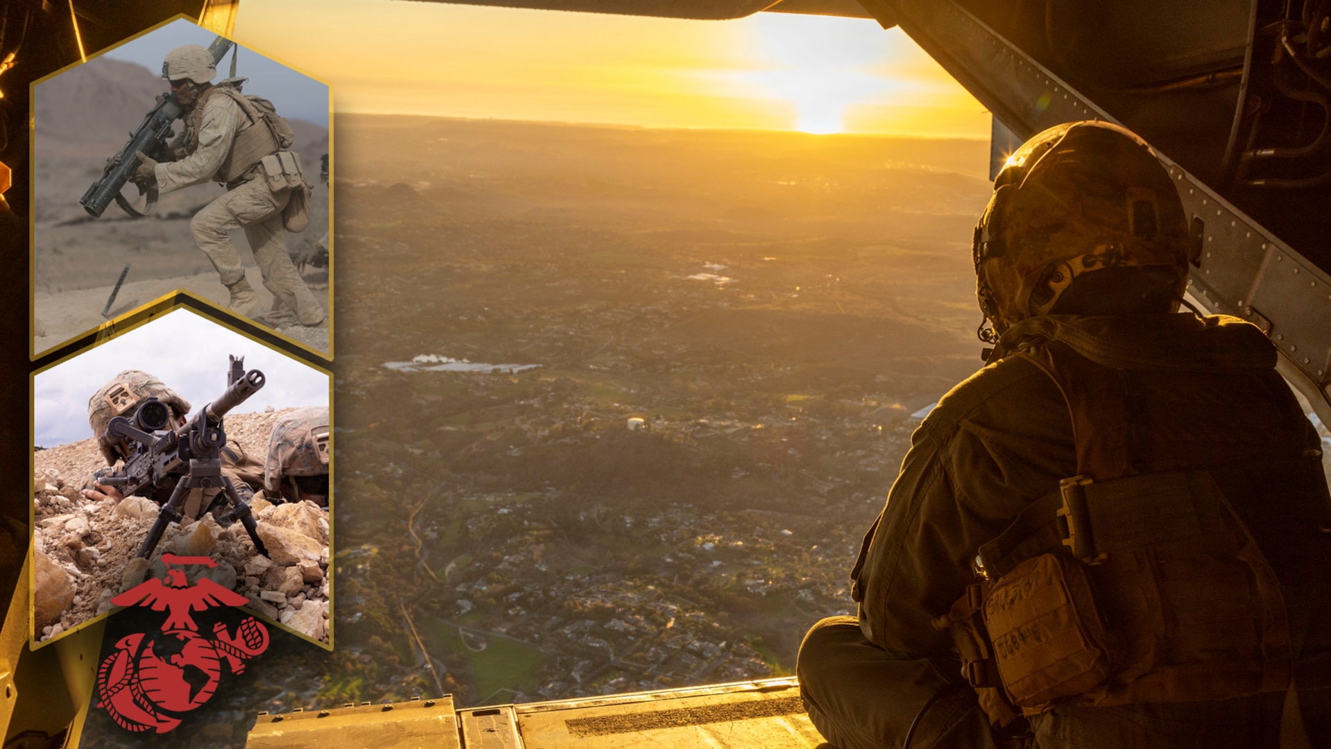 Graphic showing Marines