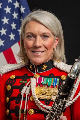 Portrait of Gunnery Sgt. Shannon Kiewitt