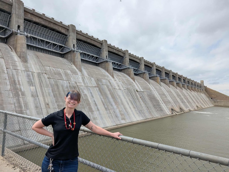Morgan Humphrey at John Martin Dam, Colo., Aug. 26, 2025.