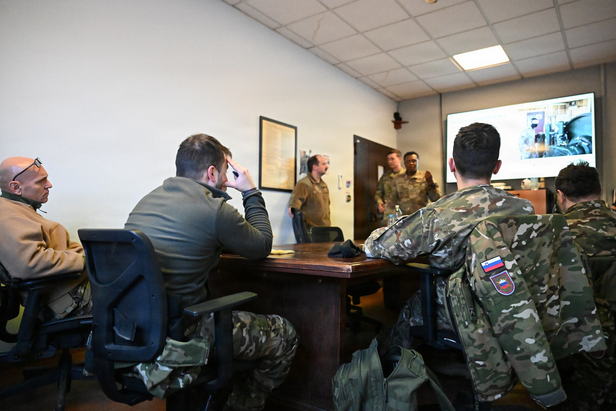 Service members are inside a class.