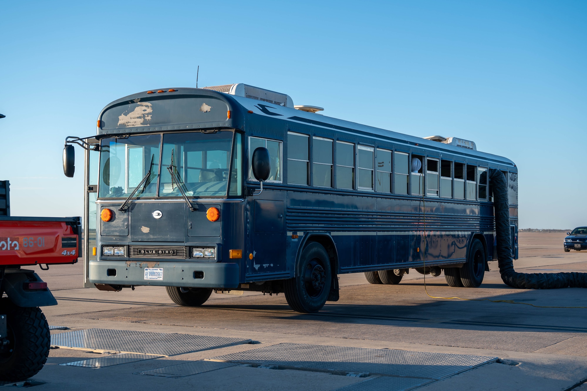 U.S. Air Force bus.