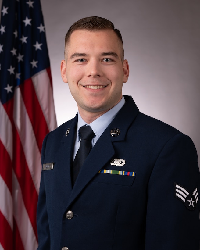 Official Service Dress Photo SrA David Pickar