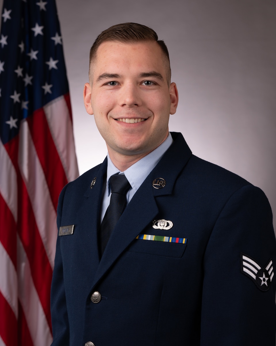 Official Service Dress Photo SrA David Pickar