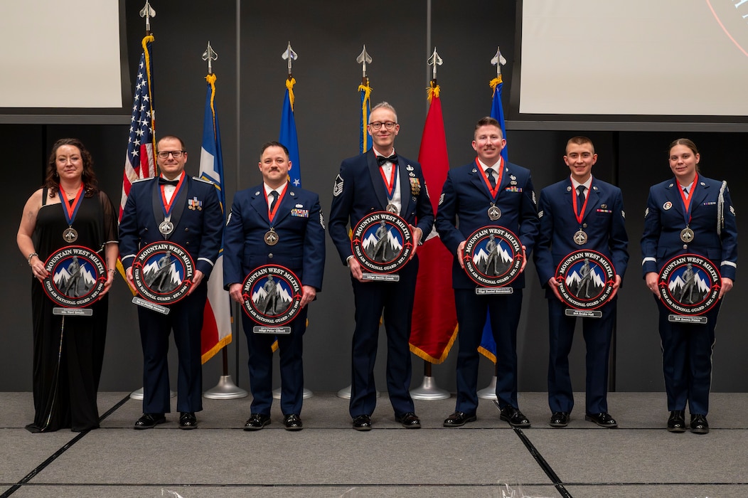 The Utah Air National Guard celebrated its Airmen of the Year during a banquet held in their honor at the Zions Bancorporation’s Midvale Technology Campus on Jan. 10, 2026, in Midvale, Utah. The Utah Air National Guard Airman, NCO, Senior NCO, and First Sergeant winners will compete nationally with the opportunity to compete at the National Guard and Air Force Level to be one of the Air Force's Twelve Outstanding Airman of the Year.