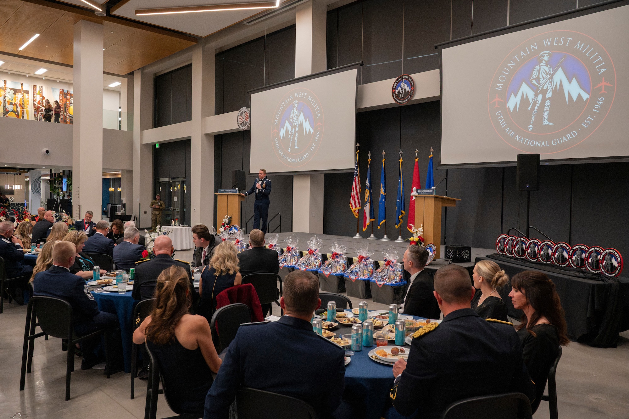 The Utah Air National Guard celebrated its Airmen of the Year during a banquet held in their honor at the Zions Bancorporation’s Midvale Technology Campus on Jan. 10, 2026, in Midvale, Utah. The Utah Air National Guard Airman, NCO, Senior NCO, and First Sergeant winners will compete nationally with the opportunity to compete at the National Guard and Air Force Level to be one of the Air Force's Twelve Outstanding Airman of the Year.