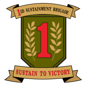 1ID Sustainment Brigade Logo