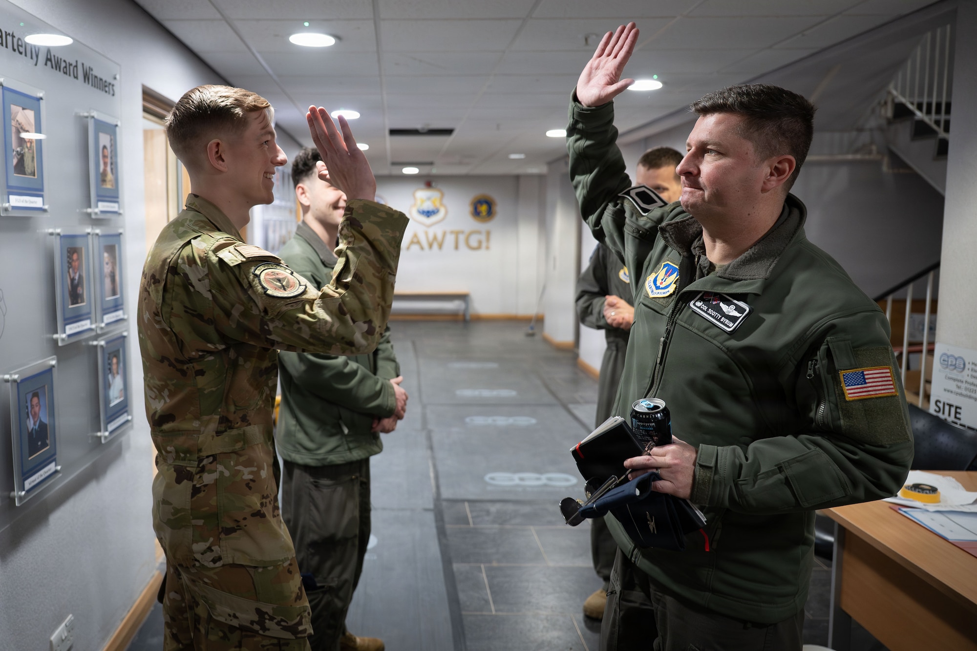 The
command team recognized the OSS for ensuring that aircrews are prepared to execute
complex refueling missions worldwide.