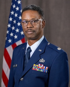 Official photo of Lt. Col. Terrell L. Phillips, 240th Civil Engineer Flight commander.
