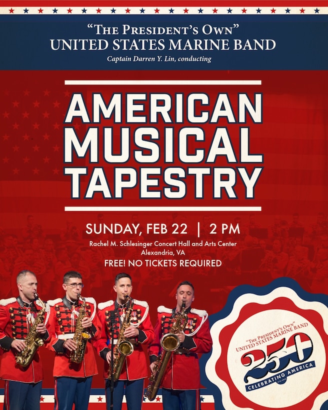 February 22, 2026 Concert Graphic