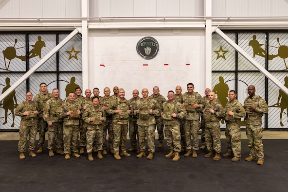 Senior leaders conduct Expert Physical Fitness Assessment