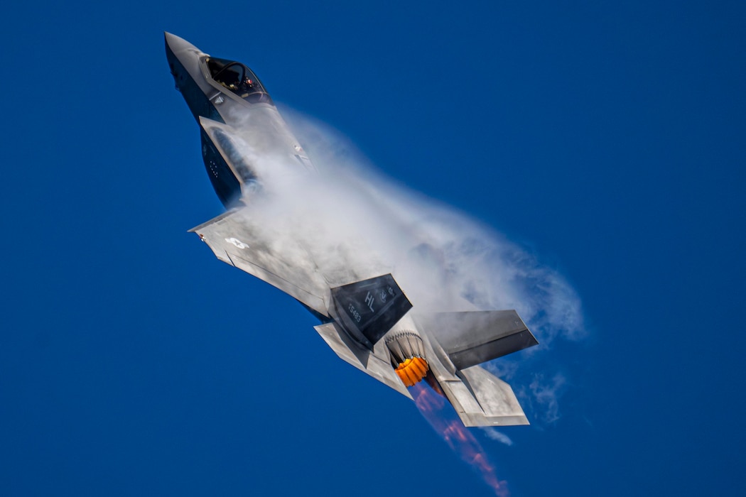 F-35A flying