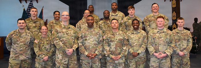 1st Space Brigade inducts newest noncommissioned officers
