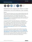Thumbnail of first page for "CSA: Ransomware Attacks on Critical Infrastructure Fund DPRK Malicious Cyber Activities"