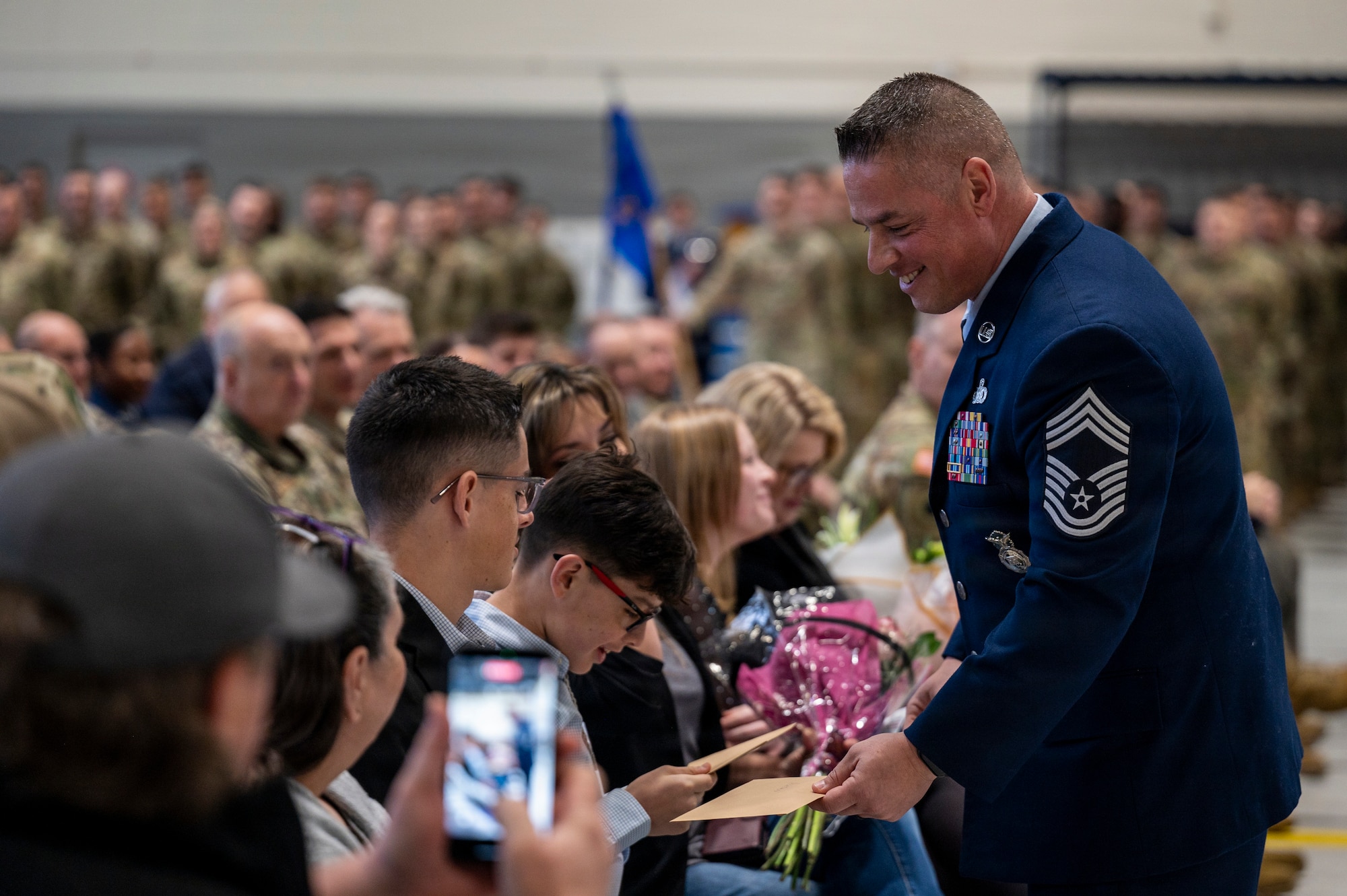 Change of authority ceremony.