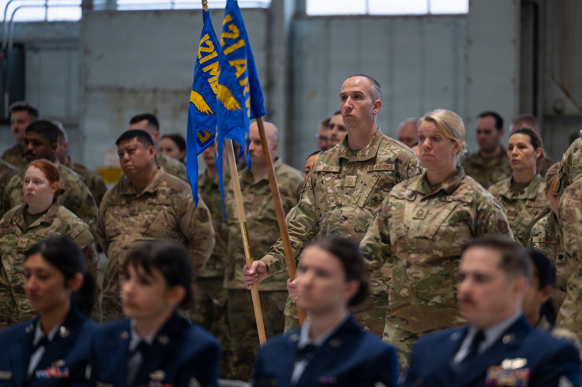 Change of authority ceremony.