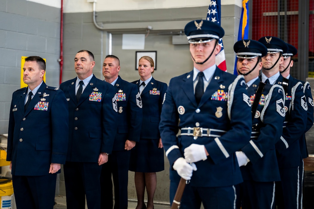 Change of authority ceremony.