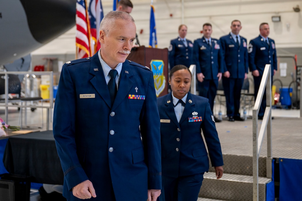 Change of authority ceremony.