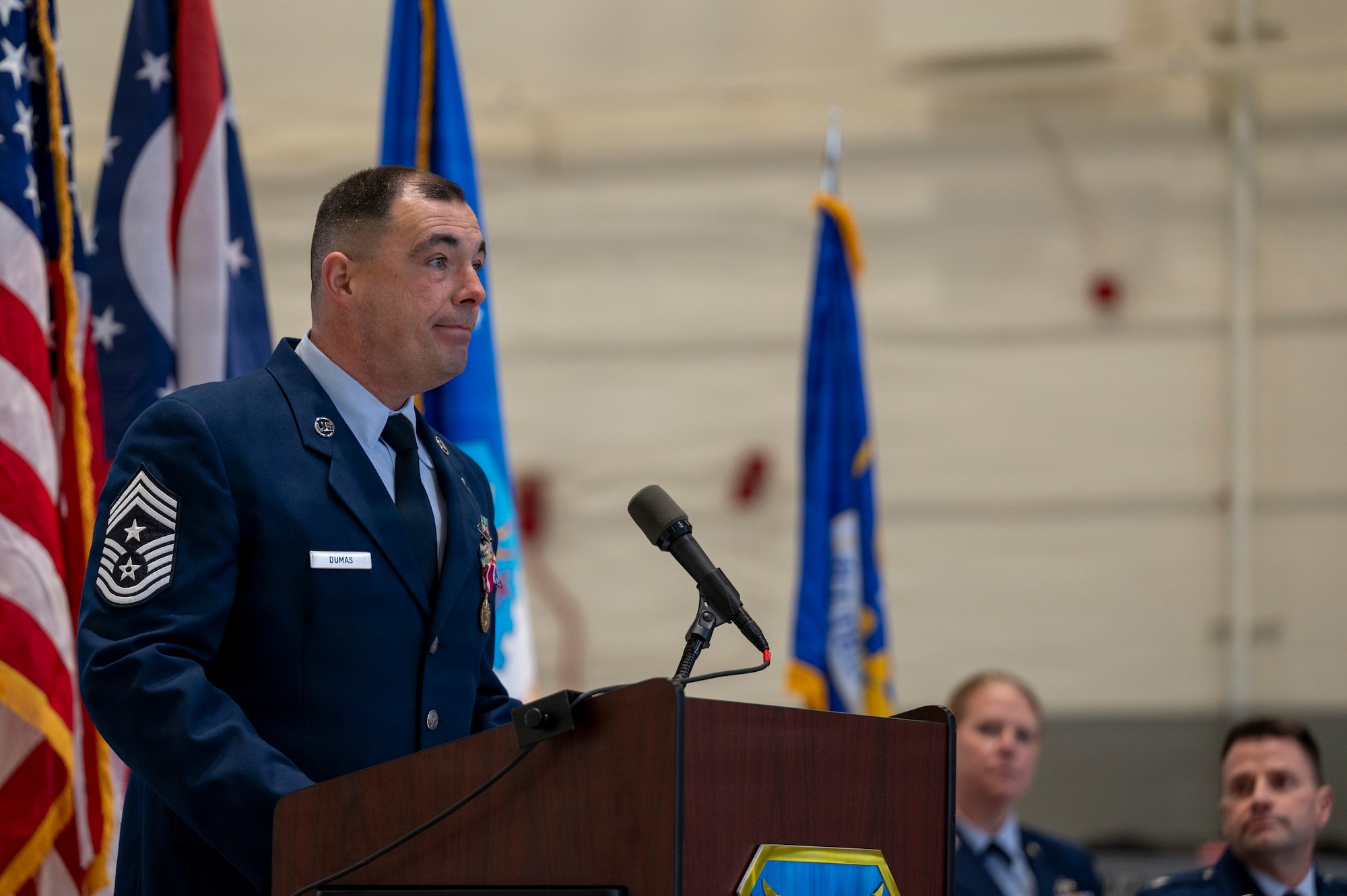 Change of authority ceremony.