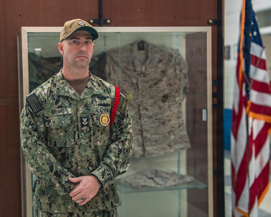 Meet Hospital Corpsman First Class (HM1) Ricky Bryant, a Recruit Division Commander (RDC) at Recruit Training Command (RTC) Great Lakes, the Navy’s only boot camp.