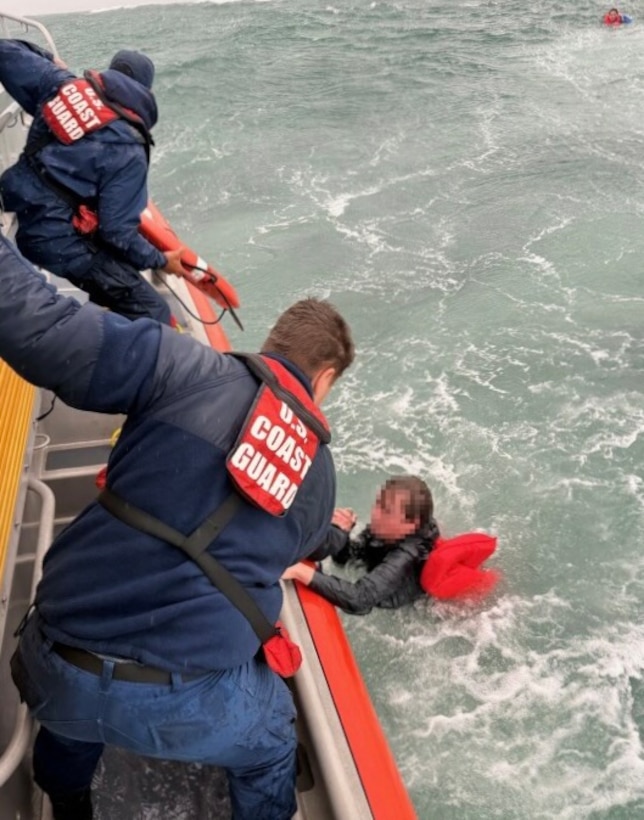 Coast Guard rescues boaters from capsized vessel off Ponce Inlet