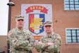 U.S. Army Lt. Col. Nicholas R. Dubaz (right), innovation branch chief, and U.S. Army Lt. Col. Armand L. Balboni (left), science and technology advisor and innovation branch deputy, both with U.S. Army Southern European Task Force, Africa (SETAF-AF), pose for a photo at Caserma Del Din, Vicenza, Italy Jan. 6, 2025. Dubaz and Balboni lead SETAF-AF’s new Advanced Capabilities Directorate, which centralizes innovation and operational data efforts to improve decision-making and drive transformation across Europe and Africa. (U.S. Army photo by Staff Sgt. Raquel Birk)