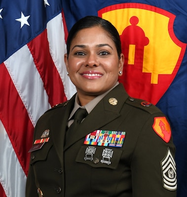Command Sgt. Maj. Lorraine C. Duke