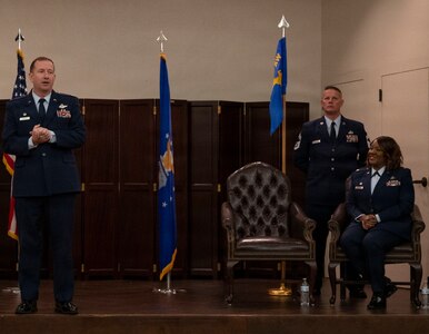 Lt. Col. Cindy N. Storoy Assumes Command of 433rd Mission Support Group