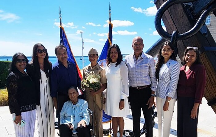 NUWC Division Newport engineer commissioned in Navy Reserve