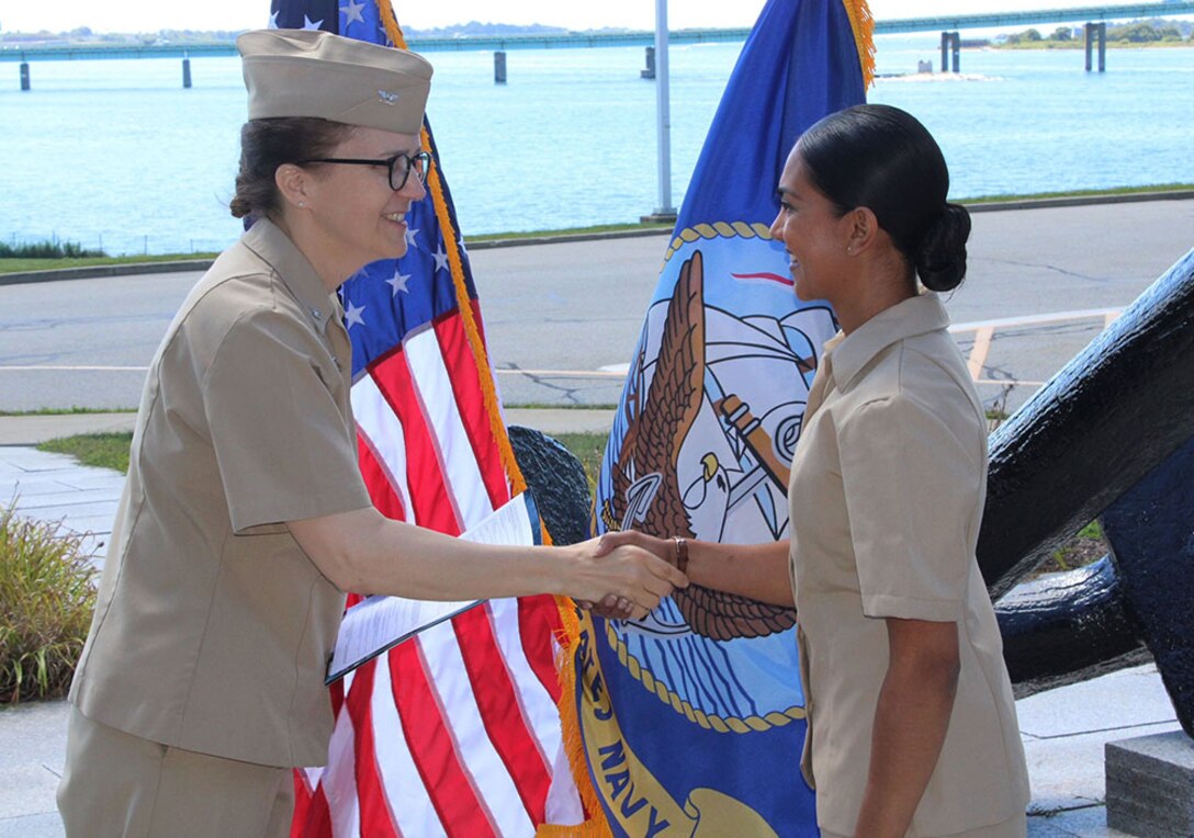 NUWC Division Newport engineer commissioned in Navy Reserve