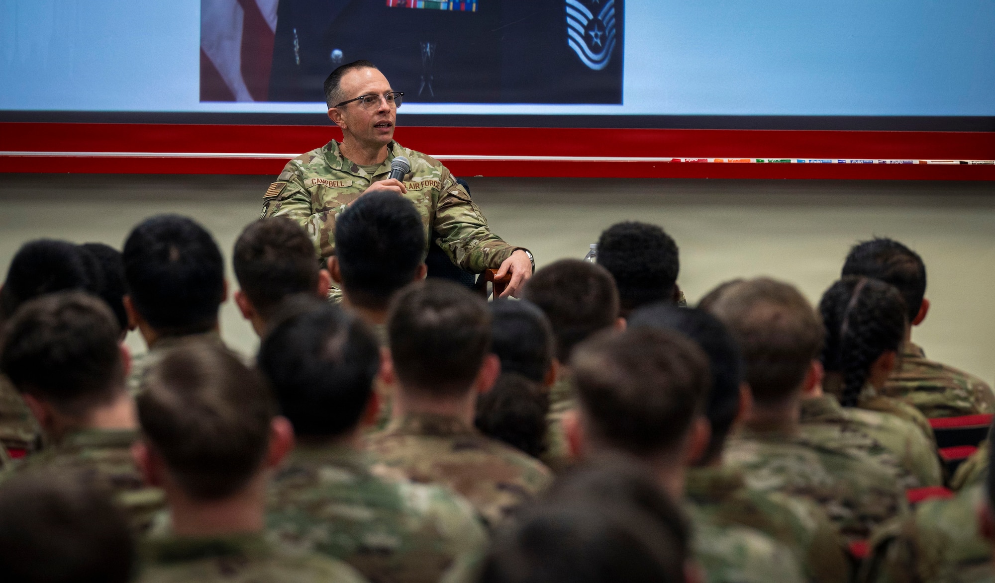 The 24-day ALS course develops future enlisted leaders by teaching fundamental leadership, management, and communication concepts. (U.S. Air Force Photo by Senior Airman James Johnson)