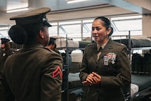 Charlie Company Battalion Commander Inspection