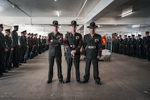 Charlie Company Battalion Commander Inspection