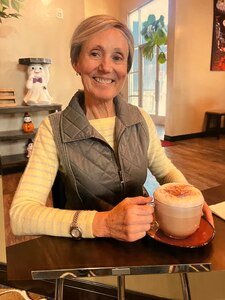 Col. Joyce Anacker, seen here in civilian garb, was in the Nevada Army Guard for more than 21 years before retiring in March 2025.