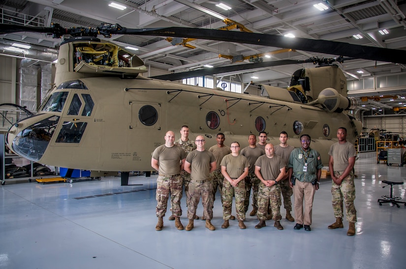 From Flatlined to Flyable: 1109th TASMG brings new life to battle damaged helicopters