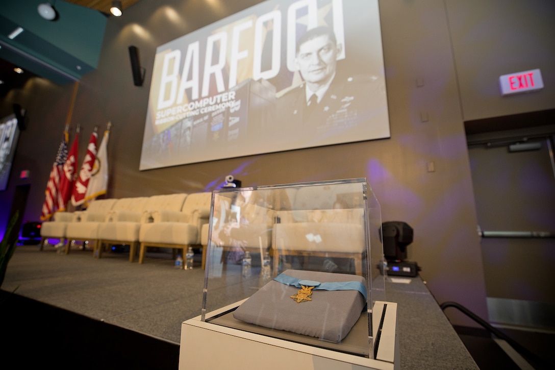 Medal of Honor on display