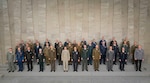 Chairman of the Joint Chiefs of Staff Gen. Dan Caine participates in a “family photo” during the NATO Military Committee Chiefs of Defence Session (MC/CS) at NATO Headquarters in Brussel, Belgium, Jan. 21, 2026.