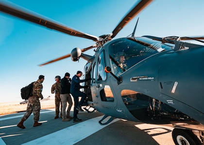The visit underscored the importance of modernizing support platforms and infrastructure to ensure continued mission effectiveness during the transition to Sentinel. (U.S. Air Force photo by Staff Sgt. Michael A. Richmond)