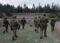 U.S. Navy EOD technicians and Finnish Navy sailors conduct a live-fire exercise in Finland during Freezing Winds 25 on Nov. 25, 2025.