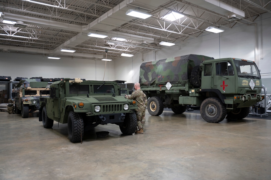 Virginia National Guard staged, ready for winter weather response