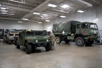 Virginia National Guard staged, ready for winter weather response